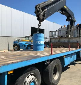 Operação de Camião Grua ou Braço Mecânico